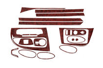 Seat Leon 2005–2012 Instrumentpanelslister (2009-2012) Aluminium foto 1