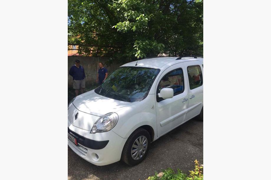 Renault Kangoo 2008–2020 Svarta takrails Foto 4