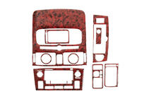 Toyota Avensis 2003–2009 Instrumentpanelinlägg Small Aluminium foto 2