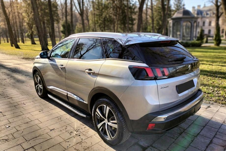Peugeot 3008 2016–2023 Sidosteg Fullmond (2 st, aluminium) Image