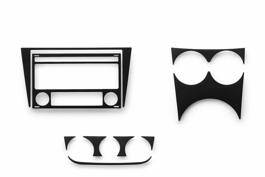 Volkswagen Fox 2003–2021 Instrumentpanelskydd Aluminium Image