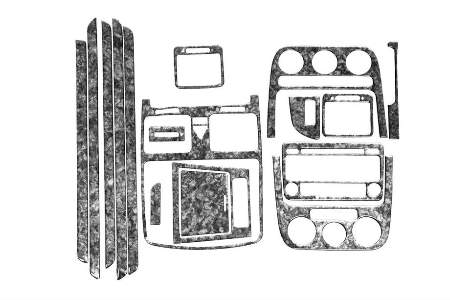 Volkswagen Jetta 2006–2011 Instrumentpanelskydd Foto 11
