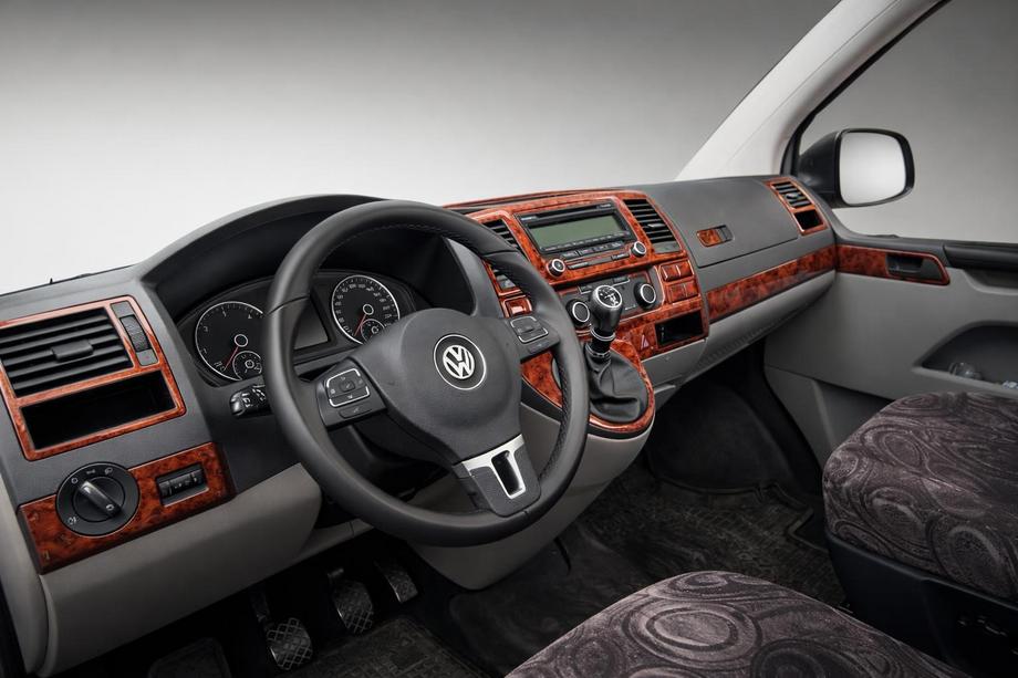 Volkswagen T5 2010–2015 Instrumentpanelskydd Aluminium Image