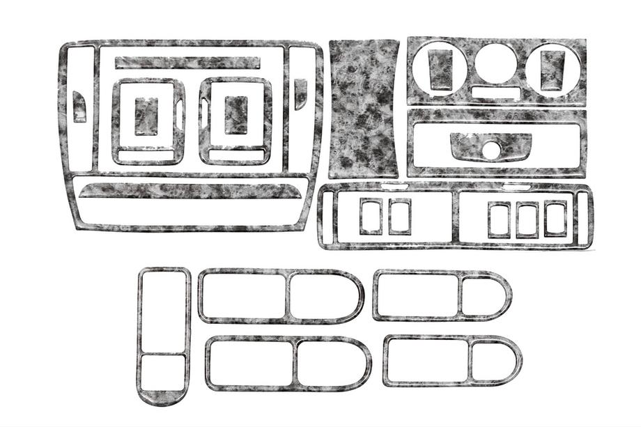 Volkswagen Passat B5 1997–2005 Instrumentpanelslister 96-04 Foto 2