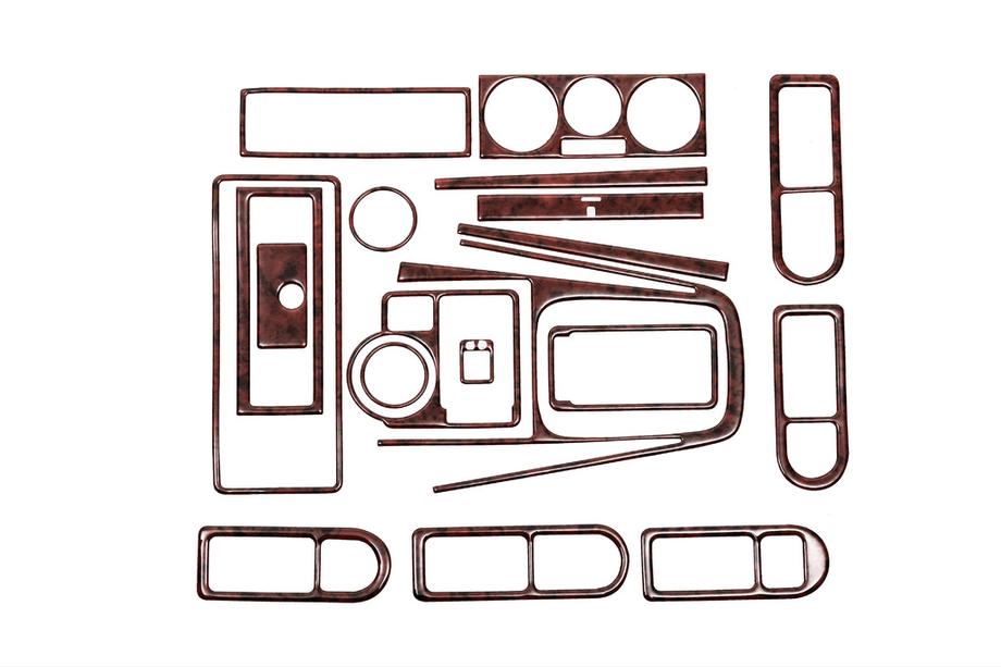 Volkswagen Golf 4 1997–2006 Instrumentpanelskydd Aluminium Image
