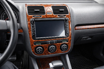 Volkswagen Golf 5 2003–2009 Instrumentpanelskydd Aluminium foto 16