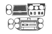 Volkswagen Golf Plus 2004–2014 Instrumentpanelskydd Kolfiber foto 5