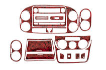 Volkswagen Golf Plus 2004–2014 Instrumentpanelskydd Kolfiber foto 2