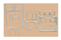 Volkswagen Touran 2003–2010 Instrumentpanelskydd Aluminium foto 4