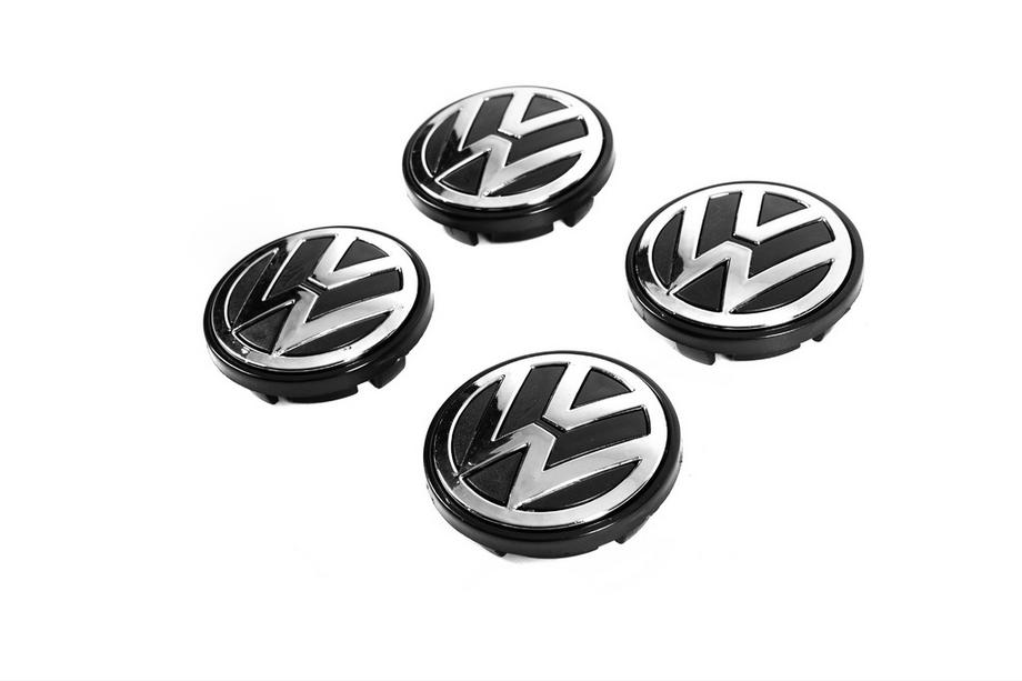 Volkswagen Centrumkåpor 70/58mm vw70kolp (4 st) Foto 1