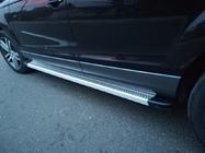 Audi Q7 2005–2015 Sidosteg Maya V2 (2 st, aluminium) foto 1