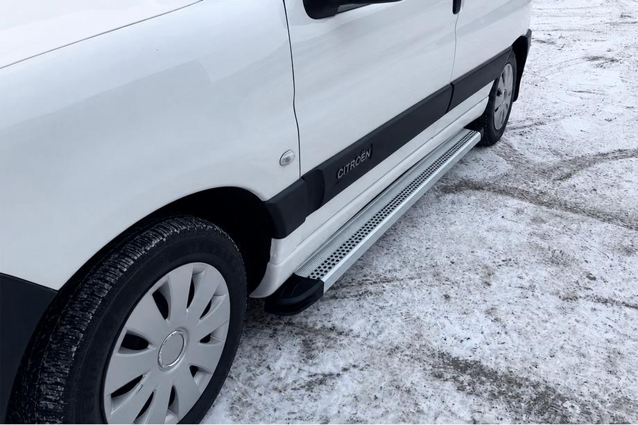 Citroen Berlingo 1996–2008 Sidosteg Maya V2 (2 st, aluminium) Image