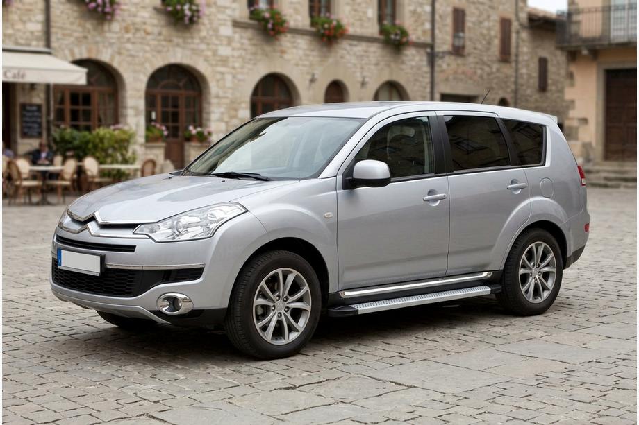 Citroen C-Crosser 2007–2013 Sidosteg Maya V2 (2 st, aluminium) Image