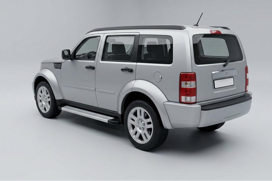 Dodge Nitro 2006–2011 Sidosteg Maya V2 (2 st, aluminium) Image