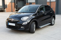 Fiat 500X 2014–2024 Sidosteg Maya V2 (2 st, aluminium) foto 1