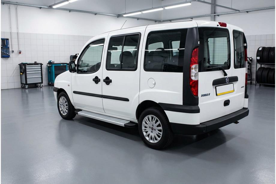 Fiat Doblo I 2001–2005 Sidosteg Maya V2 (2 st, aluminium) Image