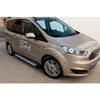 Sidosteg Maya V2 (2 st, aluminium) Ford Courier 2014–2023 foto 1