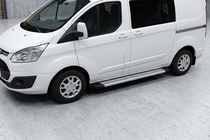 Ford Custom 2013–2022 Sidosteg Maya V2 (2 st, aluminium) foto 1