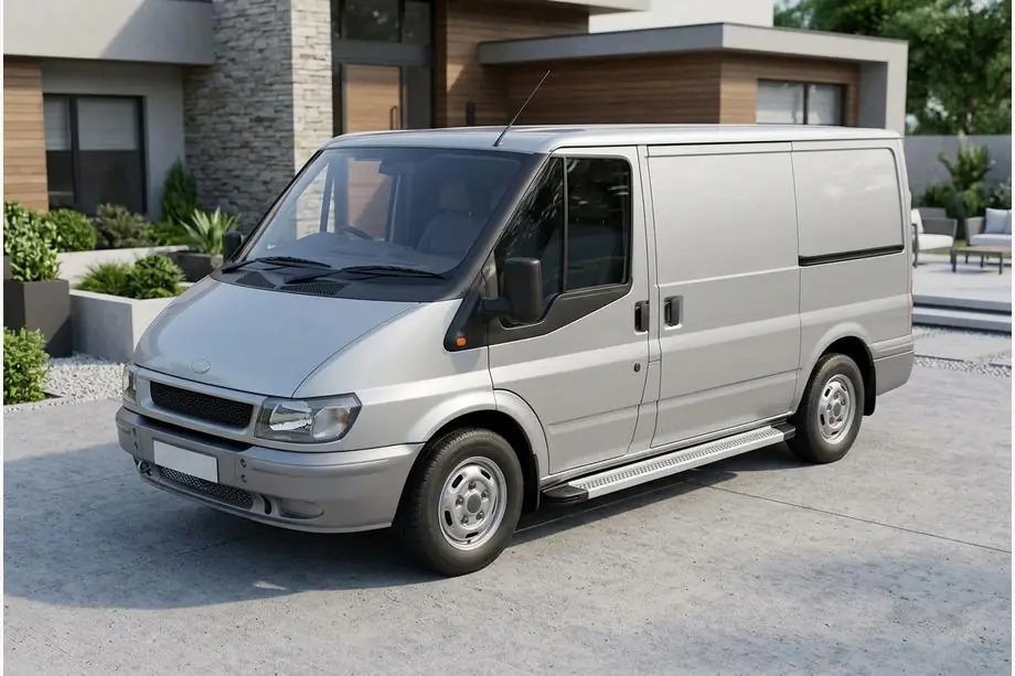 Ford Transit 2000–2014 Sidosteg Maya V2 (2 st, aluminium) Image