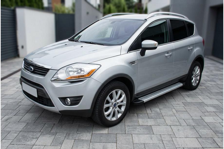 Ford Kuga 2008–2013 Sidosteg Maya V2 (2 st, aluminium) Image