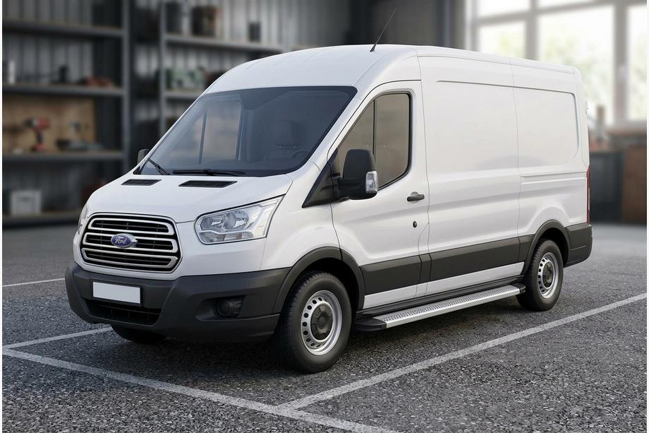 Ford Transit 2014– Sidosteg Maya V2 (2 st, aluminium) Image