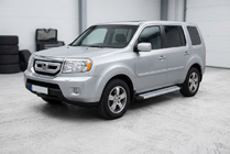 Honda Pilot 2008–2015 Sidosteg Maya V2 (2 st, aluminium) foto 1