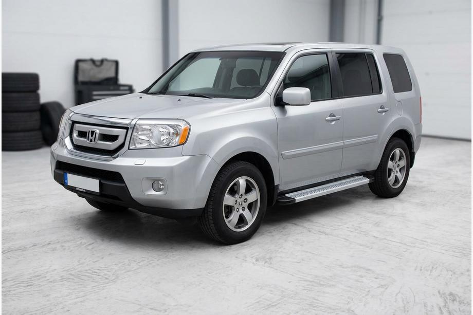 Honda Pilot 2008–2015 Sidosteg Maya V2 (2 st, aluminium) Image