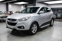 Hyundai IX-35 2010–2015 Sidosteg Maya V2 (2 st, aluminium) foto 1