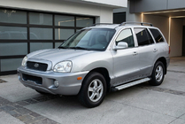 Hyundai Santa Fe 1 2000–2006 Sidosteg Maya V2 (2 st, aluminium) foto 1