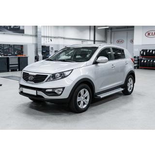 Sidosteg Maya V2 (2 st, aluminium) Kia Sportage 2010–2015 foto 1