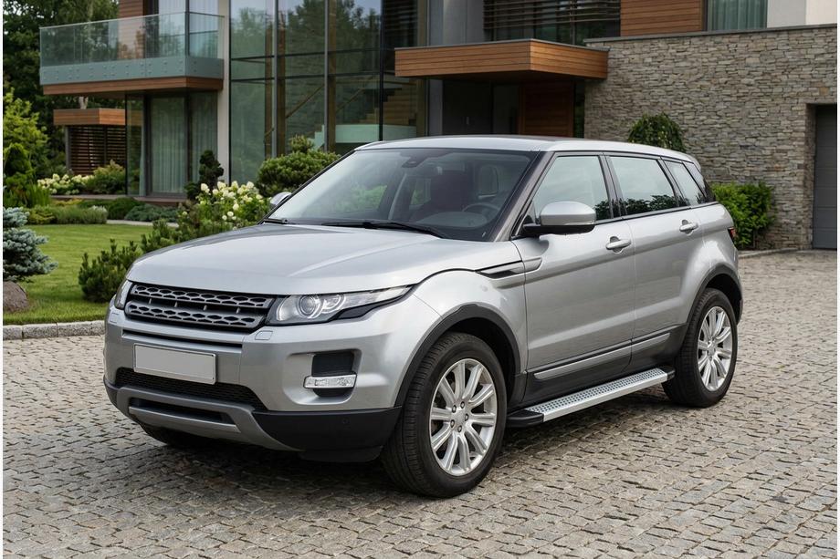 Range Rover Evoque 2012–2018 Sidosteg Maya V2 (2 st, aluminium) Image