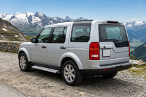 Land Rover Discovery III 2004–2009 Sidosteg Maya V2 (2 st, aluminium) foto 1