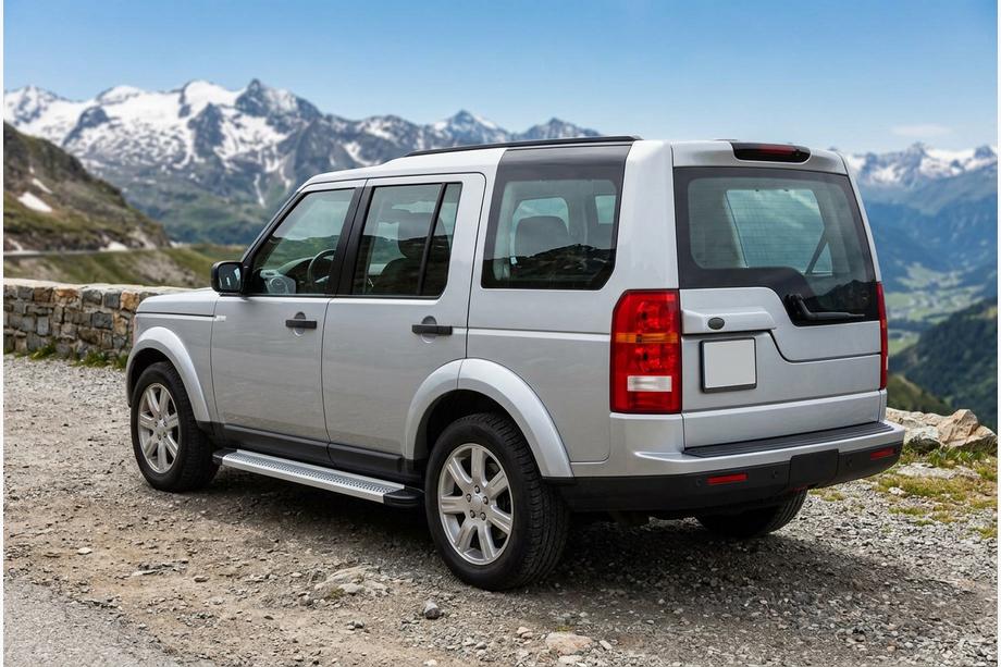 Land Rover Discovery III 2004–2009 Sidosteg Maya V2 (2 st, aluminium) Image