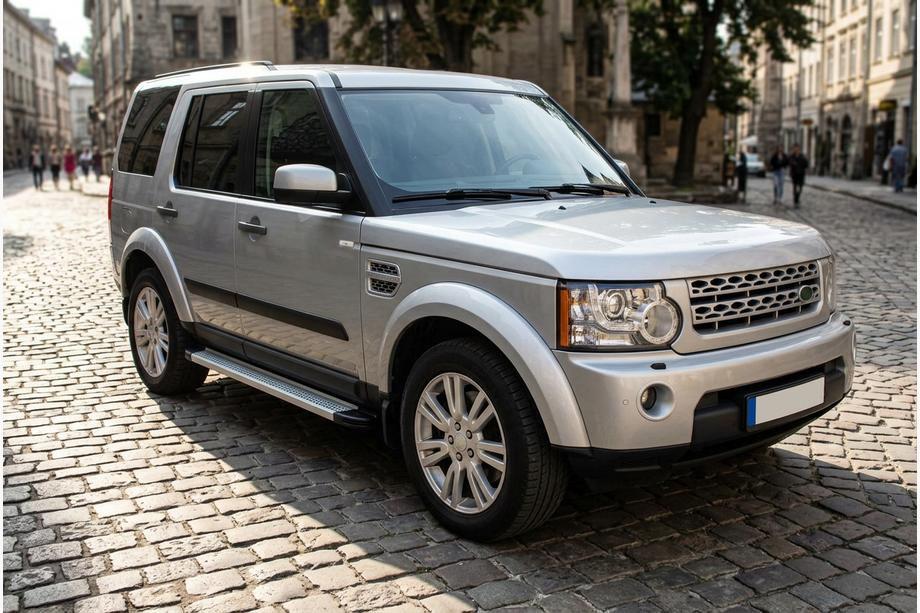 Land Rover Discovery IV 2009–2017 Sidosteg Maya V2 (2 st, aluminium) Image