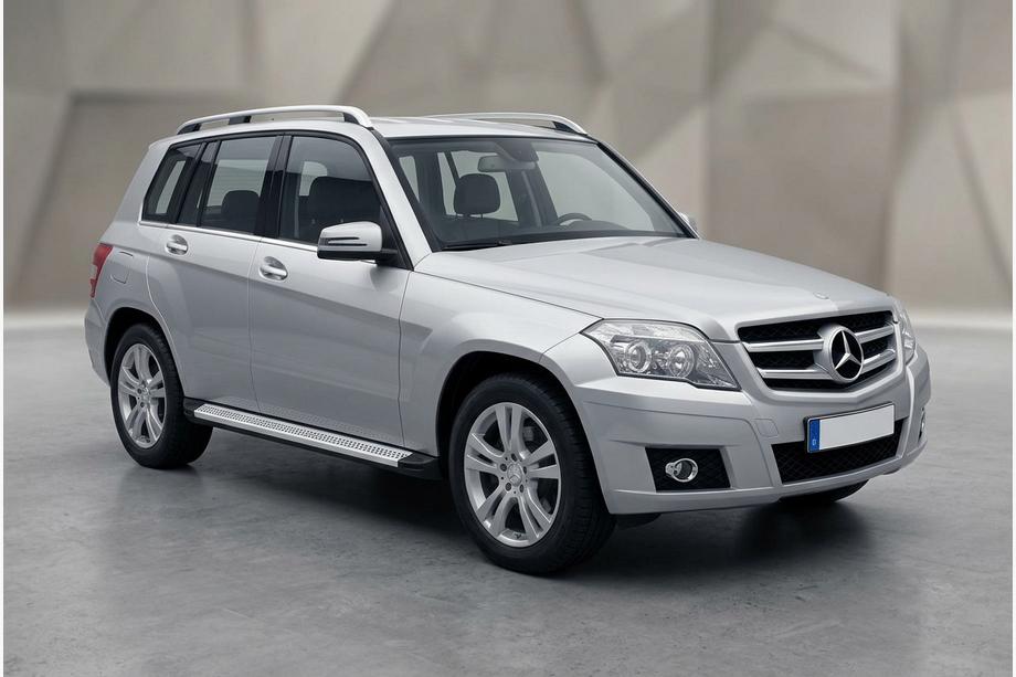 Mercedes GLK class X204 2008–2015 Sidosteg Maya V2 (2 st, aluminium) Image