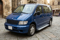 Mercedes Vito W638 1996–2003 Sidosteg Maya V2 (2 st, aluminium) foto 1