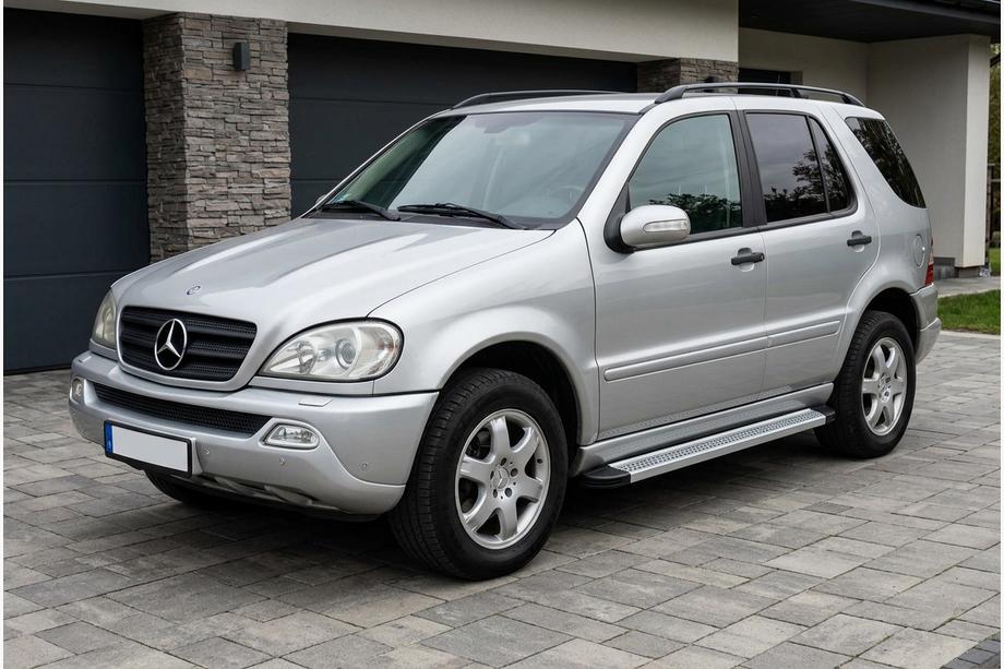 Mercedes ML W163 1997–2005 Sidosteg Maya V2 (2 st, aluminium) Image