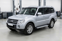 Mitsubishi Pajero Wagon IV 2006–2021 Sidosteg Maya V2 (2 st, aluminium) foto 1