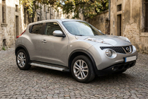 Nissan Juke 2010–2019 Sidosteg Maya V2 (2 st, aluminium) foto 1