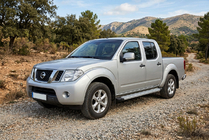 Nissan Navara 2006–2015 Sidosteg Maya V2 (2 st, aluminium) foto 1