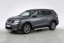 Nissan X-trail T32/Rogue 2014–2021 Sidosteg Maya V2 (2 st, aluminium) foto 1