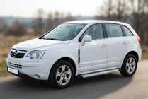 Opel Antara 2006–2017 Sidosteg Maya V2 (2 st, aluminium) foto 1