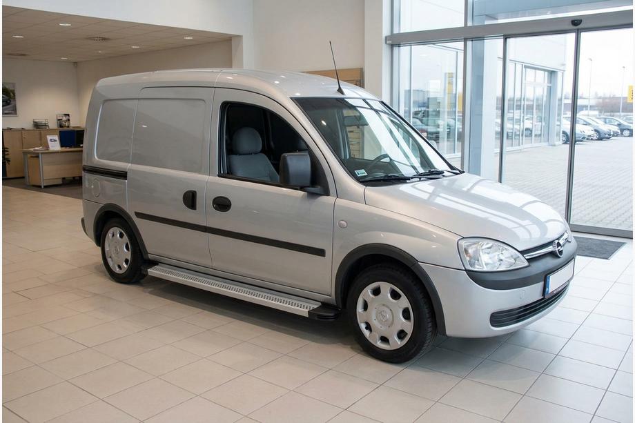 Opel Combo 2002–2012 Sidosteg Maya V2 (2 st, aluminium) Image