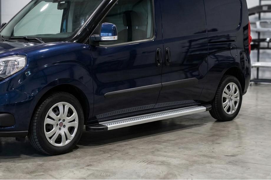Opel Combo 2012–2018 Sidosteg Maya V2 (2 st, aluminium) Image