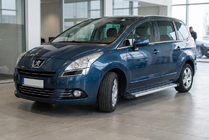 Peugeot 5008 2009–2016 Sidosteg Maya V2 (2 st, aluminium) foto 1