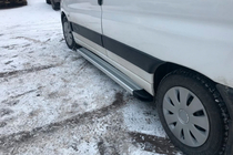 Peugeot Partner 1996–2008 Sidosteg Maya V2 (2 st, aluminium) foto 1