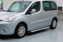 Peugeot Partner Tepee 2008–2018 Sidosteg Maya V2 (2 st, aluminium) foto 1