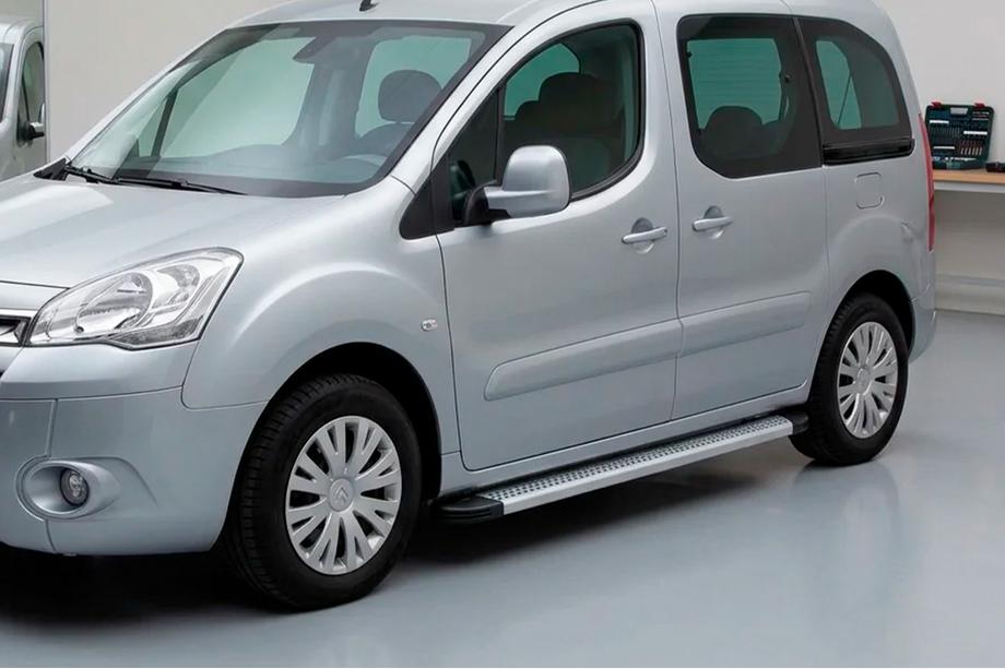 Peugeot Partner Tepee 2008–2018 Sidosteg Maya V2 (2 st, aluminium) Image
