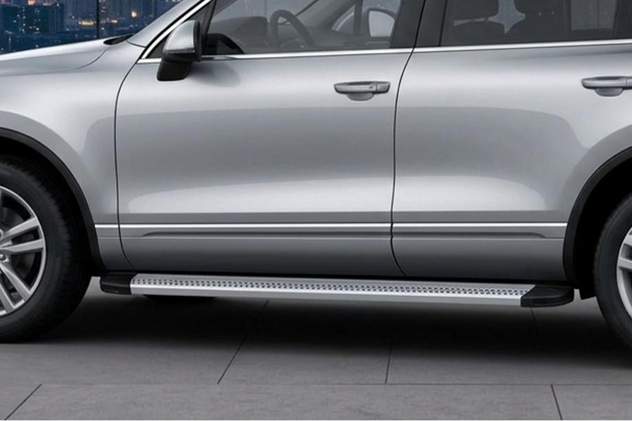 Porsche Cayenne 2003–2010 Sidosteg Maya V2 (2 st, aluminium) Image