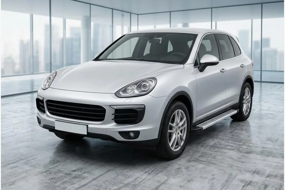 Porsche Cayenne 2010–2017 Sidosteg Maya V2 (2 st, aluminium) Image